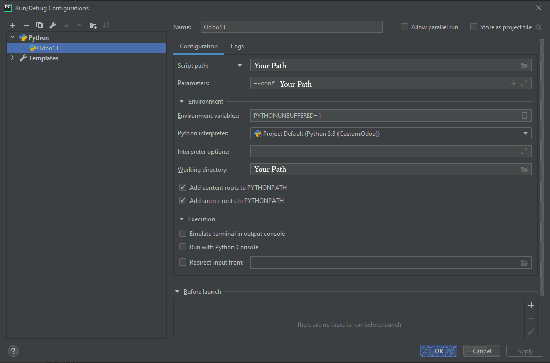 PyCharm New Project