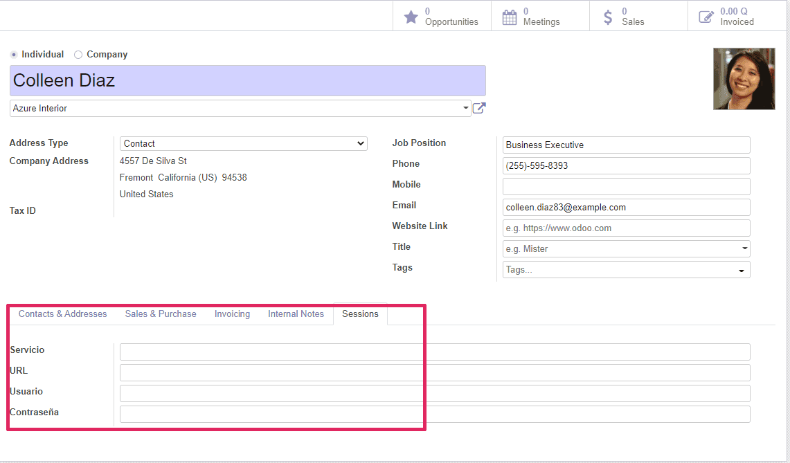 Custom Module Odoo